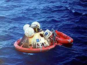 Crewmen: Apollo 11 Recovery, 1969