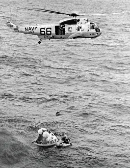 Crewmen: Apollo 11 Recovery, 1969