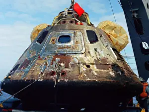Splashdown: Apollo 11 Recovery, Command Module, 1969