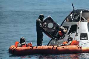 Rendezvous: Apollo 11, Recovery Egress Training, 1969