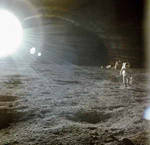 Deploys: Apollo 12 Astronaut Alan Bean deploys scientific ?