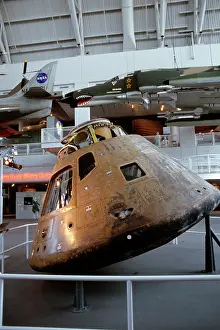 Re Entry: Apollo 12 Command Module Showing Re-Entry Burns Virginia