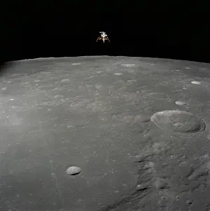 Orbiting: Apollo 12 lunar module Intrepid landing ?