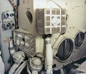 Rigged: Apollo 13 Lunar Module and the mailbox. ?