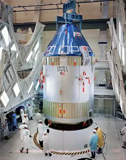 Adapter: Apollo 7 - spacecraft - space exploration - NASA