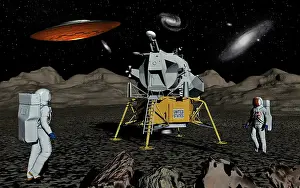 Module: Apollo astronauts coming into contact with an alien UFO ?