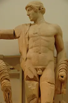Zeus: Apollo. Decoration of the Temple of Zeus in the Sanctuary of