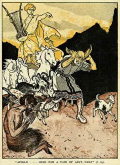 Faun: Apollo gives Midas ass's ears