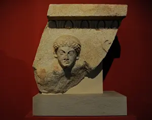 Olympian: Apollo. Relief. Temple of Serapis. Miletus