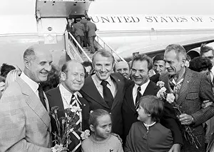 Participants: Apollo spaceship crew in Moscow, 1975