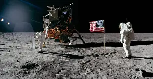 Tranquillity: Apollo11, Buzz Aldrin Composite, 1969