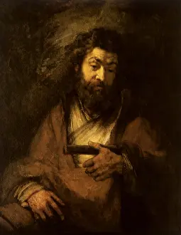 1661: The Apostle Simon, by Rembrandt