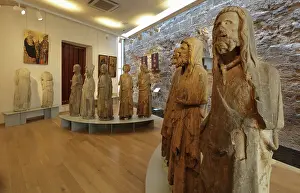Puerta: Apostle statues, Museu Catedral Valencia, Valencia, Spain