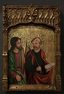 Compostela: Apostles Andrew and Peter attributed to Master of Ventosilla