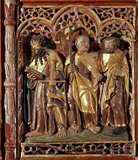 Gothically: Apostles Paulus, Matthew, Bartholomew