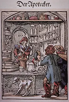 Pharmacies: The Apothecary. Two men approach a pharmacy ?