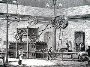 Figuier: Apparatus for the dry vulcanization of rubber