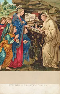Filippino: Apparition of the Virgin to St. Bernard