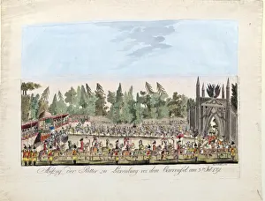 Carousels: The appearance of the Knights to Laxenburg before