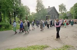 Christians: Appearance of Theotokos of Tikhvin