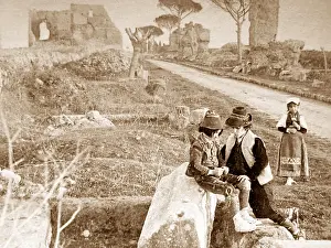Appian: The Appian Way, Rome, italy
