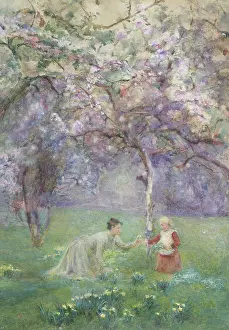 Manson: Apple Blossom Time ' Mother and child