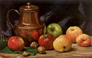 Walnuts: Apples and Copper Pitcher
