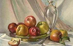 Roche: Apples on Glass Plate