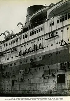 Institution Of Mechanical Engineers: Applying anti-corrosive composition - Queen Elizabeth