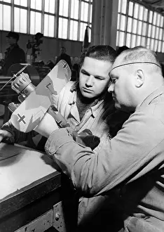 Smock: Apprenticeship training in the defence industry, 1940