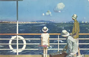 Lifebelt: Approaching Bombay by sea