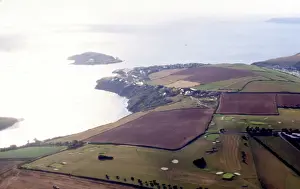 Burgh: Approaching Burgh Island, Devon