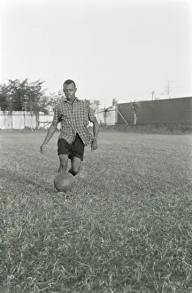 Versatile: April 1960 - David Khoza, versatile inner-right, plays