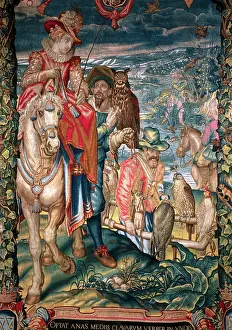 Carpeting: April, starting heron hawking