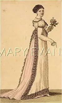 Nosegay: APRON FRONT GOWN 1805