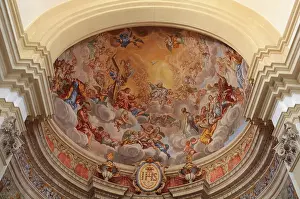 Pozzo: Apse, St Ignatius Church, Old Town, Dubrovnik, Croatia