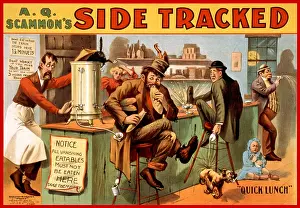 Comical: A.Q. Scammon's Side Tracked, 1899
