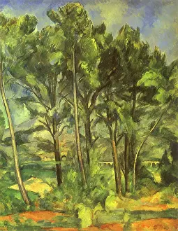 Aqueduct: The Aqueduct, by Paul Cezanne