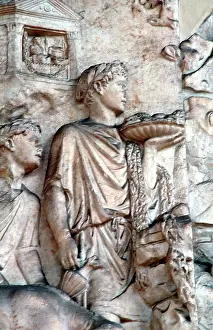 Commissioned: Detail from the Ara Pacis Augustae (Altar of Augustan