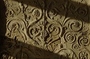 Acanthus: Ara Pacis Augustae. Scrolling acanthus relief