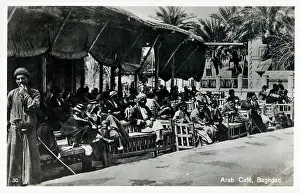 Streetside: An Arab Cafe in Baghdad, Iraq