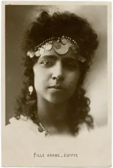 Medallions: Arab Girl - Cairo, Egypt