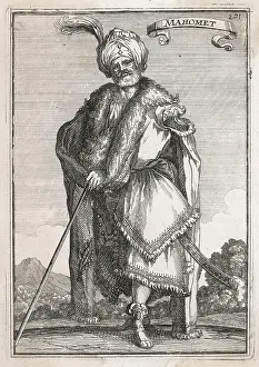 Scimitar: AN ARAB BY MALLET 1683