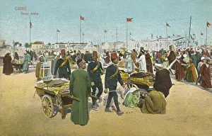 Barrows: Arab Market in Cairo, Egypt