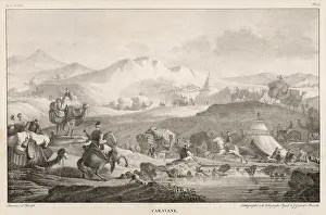 Watered: ARAB TRADE CARAVAN