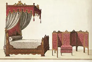 Tassels: Arabian Bedstand