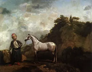1764: Arabian Groom, by Stubbs