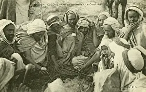 Feasting: A arabic feast, with couscous, Algeria