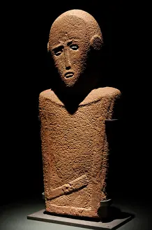 Stele: Arabic peninsula. Anthropomorphe Stele. Late 4th-early 3rd m