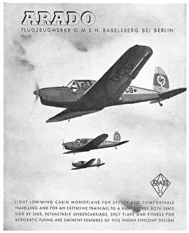 Arado: Arado Low Wing Touring Cabin Monoplane